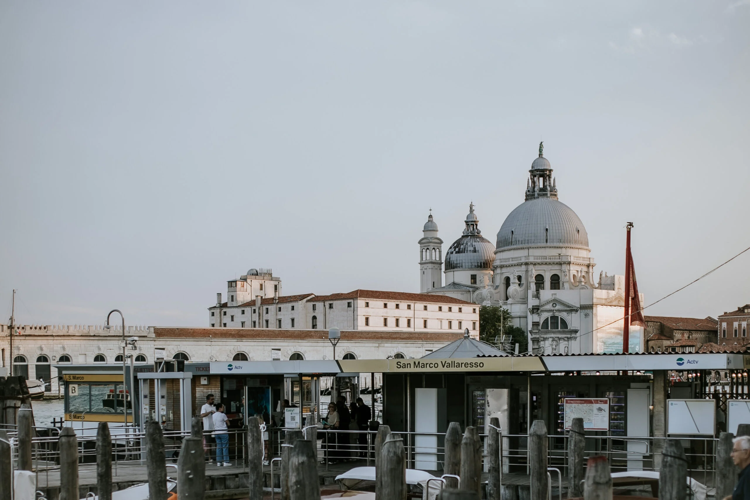View across the water towards Santa Maria della Salute